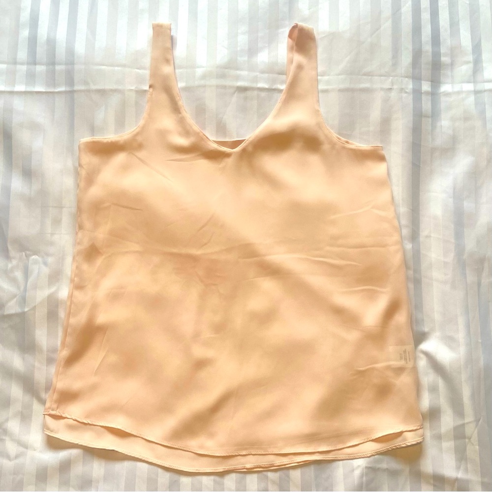 Reversible pink tank top